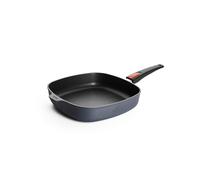 Woll - Diamond Lite - Poêle carrée en fonte - Avec induction - 28 x 28 cm - 6 cm de hauteur - Convient pour tous les types de cuisinières