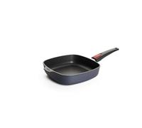 Poêle en fonte Woll Diamond Lite, carrée : manche amovible, 24 x 24 cm, hauteur 5,5 cm, compatible avec tous les types de cuisinières, y compris l'induction
