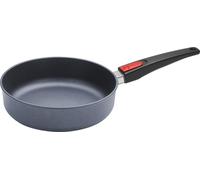 Woll Diamond Lite poêle en fonte à haut bord : manche amovible, tous feux y compris induction, Ø 28 cm, 7 cm de haut, 3.5 litres