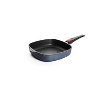Woll Diamond Lite poêle en fonte, carrées - Induction-, 26 x 26cm, hauteur 6 cm, avec manche amovible - Convient à tous les types de cuisinières, antiadhésif, fonte d'aluminium