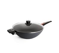 Woll 11034DPIL Poêle à wok Diamond Lite Wok en fonte à induction