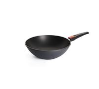Woll Diamond Lite Wok - Induction -, Ø 30 cm, hauteur 10 cm, avec manche amovible - Convient à tous les types de cuisinières, antiadhésif, fonte d'aluminium