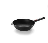 Woll Diamond Logic XR Poêle wok et mélangeur, à induction, diamètre : 30 cm, hauteur : 10 cm, avec manche amovible, convient pour tous les types de feux, fonte d'aluminium, revêtement anti-adhésif,