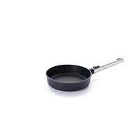 Woll Diamond Logic XR Pro Poêle plate à induction, diamètre : 20 cm, hauteur : 5 cm, avec manche amovible en acier inoxydable, convient à tous les types de feux, fonte d'aluminium, revêtement