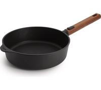 Woll "ECO Logic QXR" poêle à frire/à bord haut, Ø 24 cm, avec manche en bois amovible (-FREE) - convient pour l'induction