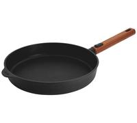 Woll "ECO Logic QXR" poêle à frire plate, Ø 28 cm, avec manche en bois amovible (-FREE) - convient pour l'induction
