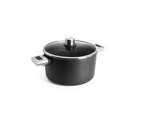 WOLL - Faitout Eco Logic QXR Ø 24 cm - avec couvercle - 2 poignées en acier inoxydable - revêtement antiadhésif sans PFAS - compatible induction - résistant au four jusqu’à 250 °C
