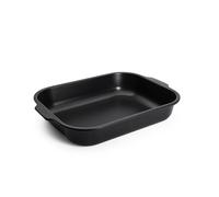 WOLL Plat à rôtir « Roast-it ! » Grand format - 38 x 30 cm (dimensions extérieures 44 x 32 cm), 7,1 l - Sans PFAS - Acier aluminisé - Revêtement anti-adhésif, passe au four jusqu'à 260 °C, passe au