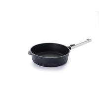 WOLL - Poêle à bords hauts Eco Logic QXR Ø 24 cm, hauteur 7 cm, avec manche amovible en acier inoxydable - poêle antiadhésive sans PFAS, compatible four - poêle induction - poêle pour induction