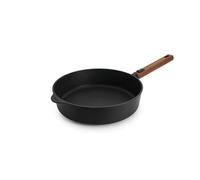 Woll "ECO Logic QXR" poêle à frire/à bord haut, Ø 28 cm, avec manche en bois amovible (-FREE) - convient pour l'induction