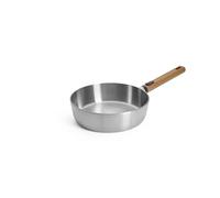 Sauteuse LOGIC STEEL 24 cm, avec poignée amovible, acier inoxidable, WOLL
