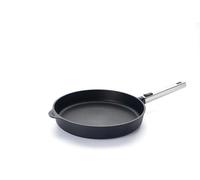 WOLL - Poêle plate Eco Logic QXR Ø 28 cm avec manche amovible en acier inoxydable - poêle antiadhésive sans PFAS, compatible four - poêle induction - poêle à frire