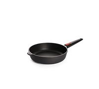 Sauteuse TITANIUM NOWO 28 cm, pour induction, poignée amovible, titane, WOLL