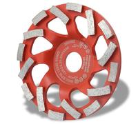 Woltersberger® Disque diamanté 125 mm x 22,23 mm pour ponçage de béton et matériaux durs granit pierre naturelle chape plâtre marbre