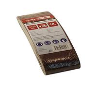 Woltersberger® Lot de 10 bandes abrasives en tissu │ Dimensions : 75 x 533 mm │ Grain P60 │ pour ponceuses à bande │ Papier Abrasif │ Ensemble de Bandes Abrasives
