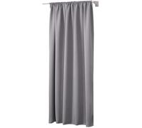 WOLTU 1 pièce Rideau occultant,pour Maison intérieure pour fenêtre et Porte Isolant Thermique,135x225cm,Gris Foncé VH5881dg