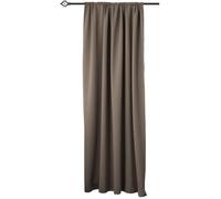 WOLTU 1 pièce Rideau occultant,pour Maison intérieure pour fenêtre et Porte Isolant Thermique,135x245cm,Taupe VH5880ta