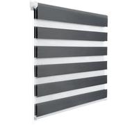 WOLTU 1 pièce Store Enrouleur, Double Fixation Rapide sans perçage, Store Isolant Thermique 70x130cm Gris Foncé, DR5626dgr05