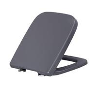 WOLTU Abattant WC avec système d'abaissement automatique en Duroplast Anthracite