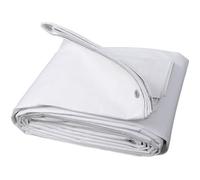 WOLTU Bâche de protection en polyéthylène, Bâche d’extérieur, Couverture de bateau,180g-m2, 3x6 m, Blanc