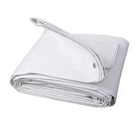 WOLTU Bâche de Protection Imperméable avec Œillets Résistante 3x4m Blanc