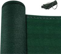 WOLTU Brise Vue Jardin, 1,5x10 m, Clôture Brise Vue Balcon, en PEHD 180g/m², Protection Contre Vent, Soleil, Vert W0UETT0080