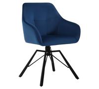 WOLTU Chaise de Salle à Manger Pivotante à 360°,Velour