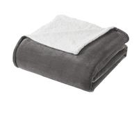 WOLTU Couverture Chaude, Couverture de la Chambre en Peluche,Couverture de canapé 220x240cm, Gris