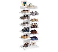WOLTU Étagère à Chaussures à 12 Niveaux, Meuble Blanc, Porte Chaussures, Rangement Vertical en Bois d’Ingénierie