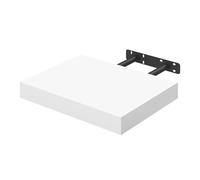 WOLTU Etagere Murale, Etagere, Étagère Murale Bois pour Salon, Cuisine, Chambre, Salle de Bain 30x22.9x3.8cm, Blanc RG9371ws