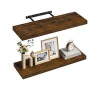 WOLTU Étagère Murale, Etagere Flottante deSHELF RG9369hov-2, | MDF, Convient aux Salons, Chambres, Salles de Bains, Entrées, Bureaux et à un Usage Décoratif