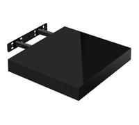 WOLTU Étagère Murale, Tablette Murale Panneau de Bois, Étagère Flottante, Étagère à Livres, 25x22,9x3,8cm, Nior RG9488sz