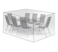 WOLTU Housse de protection pour table et chaise de jardin,Résistante aux déchirures, imperméable 250x210x90cm,Transparent