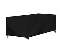 Housse WOLTU pour meubles de jardin, en tissu Oxford 420D, bâche imperméable et résistante aux UV, housse de protection pour ensembles de meubles, noir, 180 x 120 x 74 cm