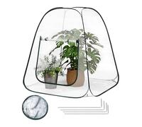 WOLTU Mini-Serre Popup, PVC Étanche, Transparent, 70x70x80cm | Humidité/Chaleur; Été/Hiver; Intérieur; Extérieur; Pour Plantes