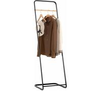 WOLTU Porte-manteau en métal, Portant à vêtements, Porte- vêtements,40x40x140 cm, Noir