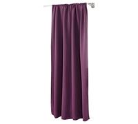 WOLTU 1 pièce Rideau occultant,pour Maison intérieure pour fenêtre et Porte Isolant Thermique,135x245cm,Violet VH5880vl