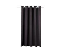 WOLTU Rideau Occultant avec Œillets, 175x140cm, Anthracite | Isolation thermique, Protection lumière, Réduction du bruit, Salon et chambre, Dimensions variées, Pose facile