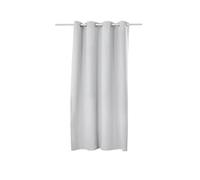 WOLTU Rideau Occultant, avec Œillets, Rideau Thermique Isolant, 1 Pièce, 135x175cm,Gris Clair