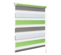 WOLTU Store Enrouleur Jour Nuit sans Perçage, 55x150 cm | Double Tissu Tamisant, Contrôler la Lumière et Préserver L’intimité, pour Fenêtre et Porte, Largeur du Tissu 52 cm