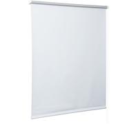 WOLTU Store Occultant Enrouleur sans Perçage, 90x160 cm, Blanc | Rideau Thermique Opaque avec Revêtement d'argent, Protection Soleil, pour Fenêtre ou Porte, Largeur du Tissu 86 cm