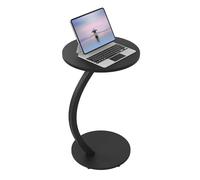 WOLTU Table d'Appoint en Forme C, Table Basse Ronde