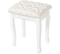 WOLTU Tabouret pour coiffeuse,siège rembourré et imprimé,tabouret laqué en bois MDF,tabouret pour maquillage,tabouret de style