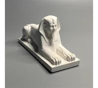 Womeet Statuette de sphinx égyptien, sculpture de sphinx égyptien, artisanat, décoration de maison, bureau, mini figurine de sphinx égyptien, esquisse, pratique à faire soi-même, cadeau artistique