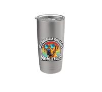 Womens Girls Retro Vintage Best Rhodesian Ridgeback Mom Ever Gobelet isotherme en acier inoxydable double paroi