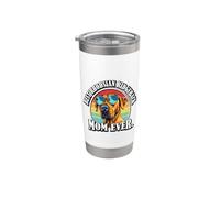 Womens Girls Retro Vintage Best Rhodesian Ridgeback Mom Ever Gobelet isotherme en acier inoxydable double paroi