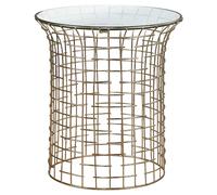 Womo-design table basse ronde - Or