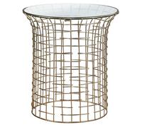 Womo-design table basse ronde - Or