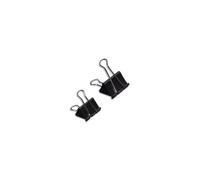Wonday Boîte de 12 pinces double-clip largeur 41 mm capacité 20 mm