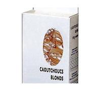 WONDAY Boîte distributrice de 100g de caoutchouc blond large 150 x 10 mm